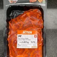 Mängden socker i Rind Flat Iron Steaks