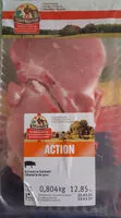 Mängden socker i Côtelette de porc