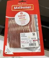 Mängden socker i Bauernspeck