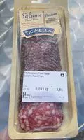 Mängden socker i Salami