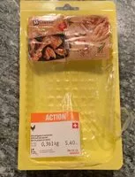 Mängden socker i Emincé de poulet