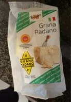 Mängden socker i Grana padano