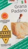 Mängden socker i Grana padano