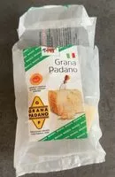Mängden socker i Grana padano