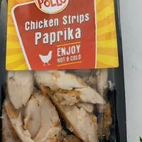 Mängden socker i Poitrine de poulet lamelles paprika