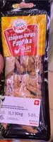 Mängden socker i Chicken strips paprika