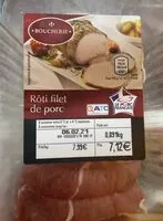 Mängden socker i Roti filet de porc