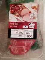 Mängden socker i Rôti filet de porc