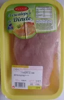 Mängden socker i 3 escalopes de Dinde