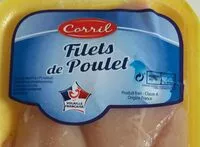 Mängden socker i Filet de poulet