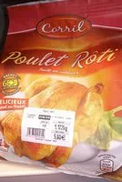 Mängden socker i Poulet rôti