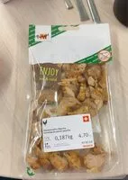 Mängden socker i Lamelles de Poulet Paprika