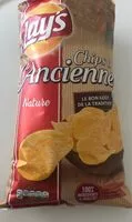 Mängden socker i Chips Ancienne Nature