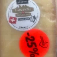 Mängden socker i Simmental Ch