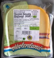 Mängden socker i Queso gouda holland