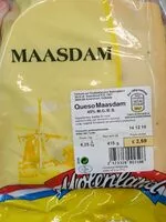 Mängden socker i Maasdam