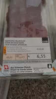 Mängden socker i Viande de boeuf fumée