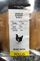 Mängden socker i Solomillos de pechuga de pollo