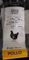 Mängden socker i Solomillos de pollo aldi