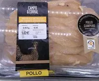 Mängden socker i Pechuga de pollo