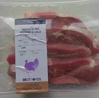 Mängden socker i Chuletas de pavo marinadas al ajillo