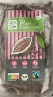 Mängden socker i Bio Kakaobohnenbruch Kakao-Nibs