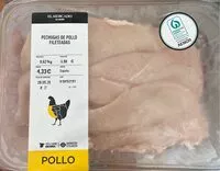 Mängden socker i Pechugas de pollo fileteadas