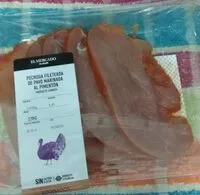 Mängden socker i Pechuga de pavo al pimenton