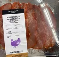 Mängden socker i Pechuga Fileteada de Pavo al Pimentón