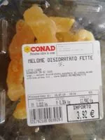 Mängden socker i Melon desidrater