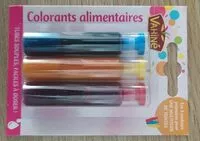 Mängden socker i Colorants alimentaire