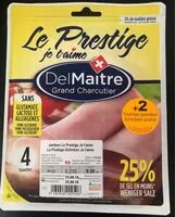 Mängden socker i Jambon Le Prestige Je t'aime