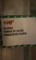 Mängden socker i Fromage de l'allgäu