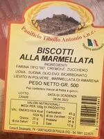 Mängden socker i Biscotti alla marmellata