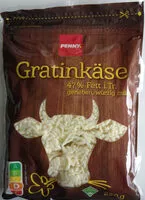 Mängden socker i geriebener Käse