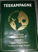 Mängden socker i Darjeeling First Flush FTGFOP1, Ernte 2018