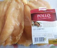 Mängden socker i Filete de pechuga de pollo