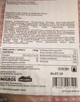 Mängden socker i Jambin de derrière