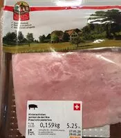 Mängden socker i Hinterschinken