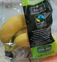 Mängden socker i Bananes bio et équitables