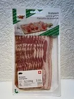 Mängden socker i Bratspeck