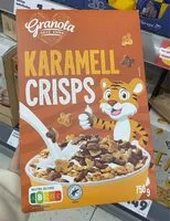 Mängden socker i Karamel crisps
