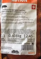 Mängden socker i Spare-Ribs de porc mariné