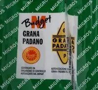 Mängden socker i Grana padano