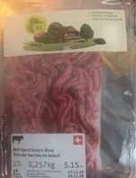 Mängden socker i Viande hachée de boeuf