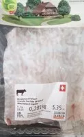 Mängden socker i Rindshackfleisch