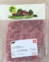 Mängden socker i Viande hachée de boeuf