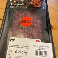 Mängden socker i Bœuf haché Ragoût