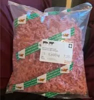 Mängden socker i Hackfleisch gemischt