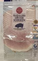 Mängden socker i Hinterschinken